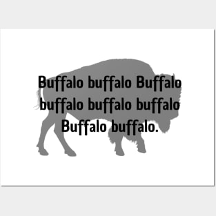 Buffalo Buffalo Buffalo Posters and Art